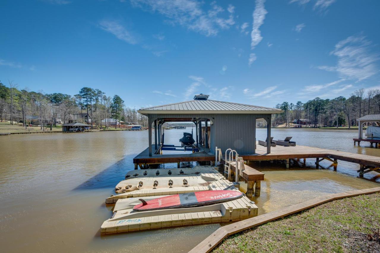 Quiet Lakefront Eatonton House With Boat Dock! Villa Esterno foto