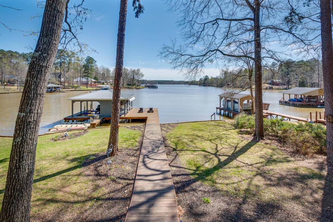 Quiet Lakefront Eatonton House With Boat Dock! Villa Esterno foto