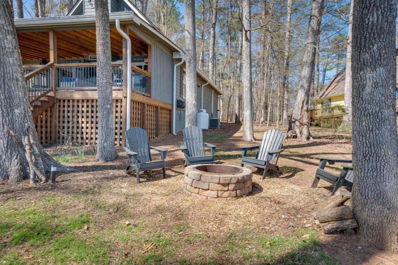 Quiet Lakefront Eatonton House With Boat Dock! Villa Esterno foto